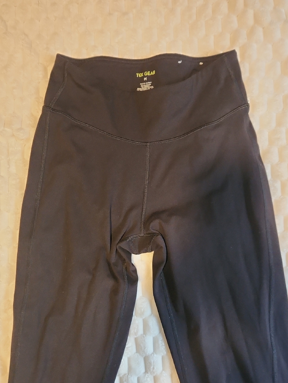 tek gear Black High-Rise Performance Leggings
